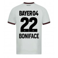 Bayer Leverkusen Victor Boniface #22 Bortatröja 2023-24 Korta ärmar